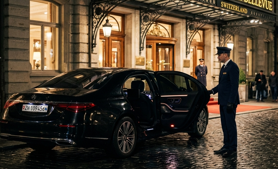 High-End Private Chauffeur Service in Switzerland