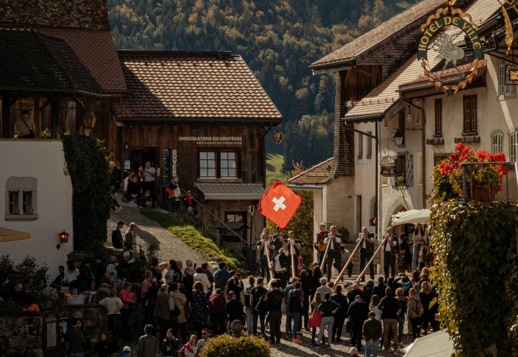 the Zermatt Folklore Festival