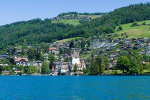 Private boat cruise and things to do in Interlaken lakes